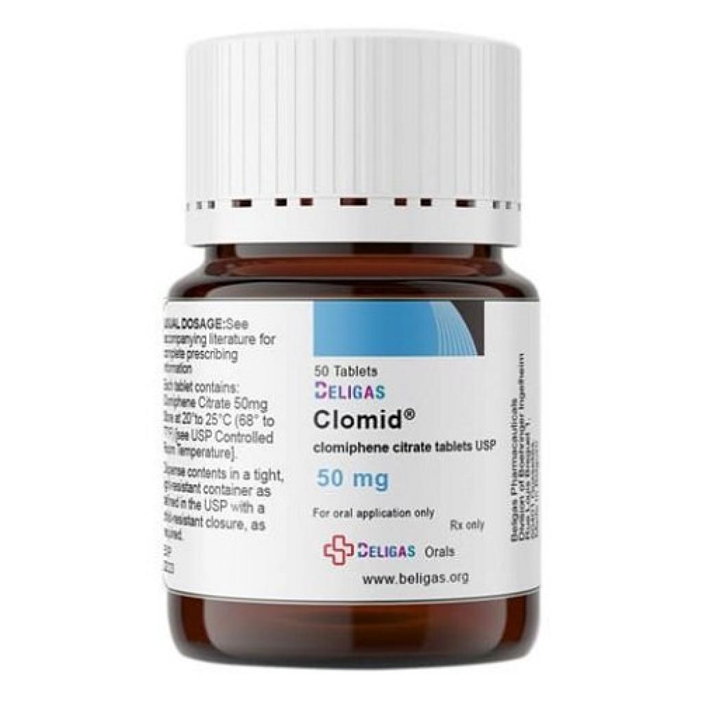 Clomid 50 Mg 50 Tablets Beligas Pharma USA