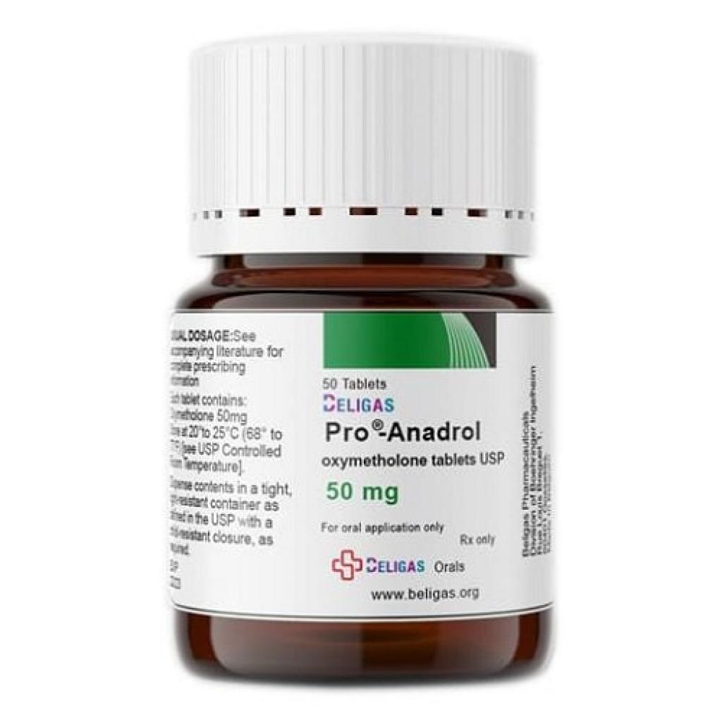 Pro Anadrol 50 Mg 50 Tablets Beligas Pharma USA