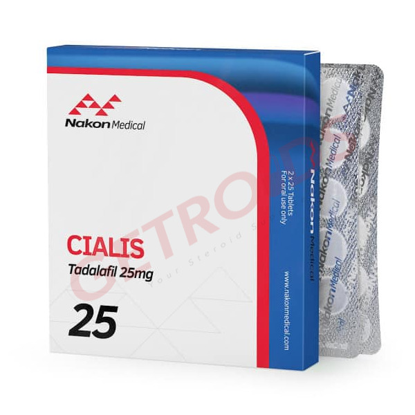 Cialis 25mg 50 Tablets Nakon Medical USA