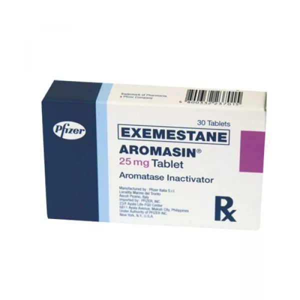 Aromasin Exemestane 25 Mg 30 Tablets Pfizer