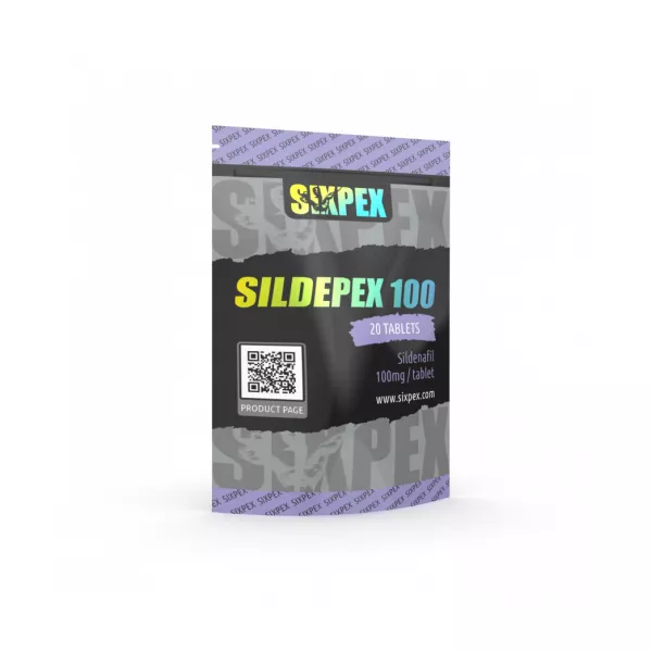 Sildepex 100 Mg 20 Tablets Sixpex USA