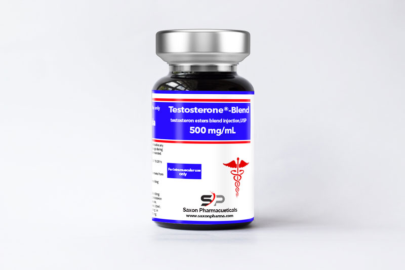 Testosterone Blend 500 Mg 10 Ml Saxon Pharma USA