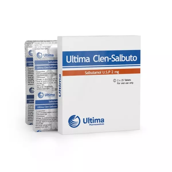 ULTIMA-CLEN-SALBUTO 2 Mg 50 Tablets Ultima Pharma USA