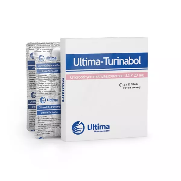 Ultima-Turinabol 20 Mg 50 Tablets Ultima Pharma USA