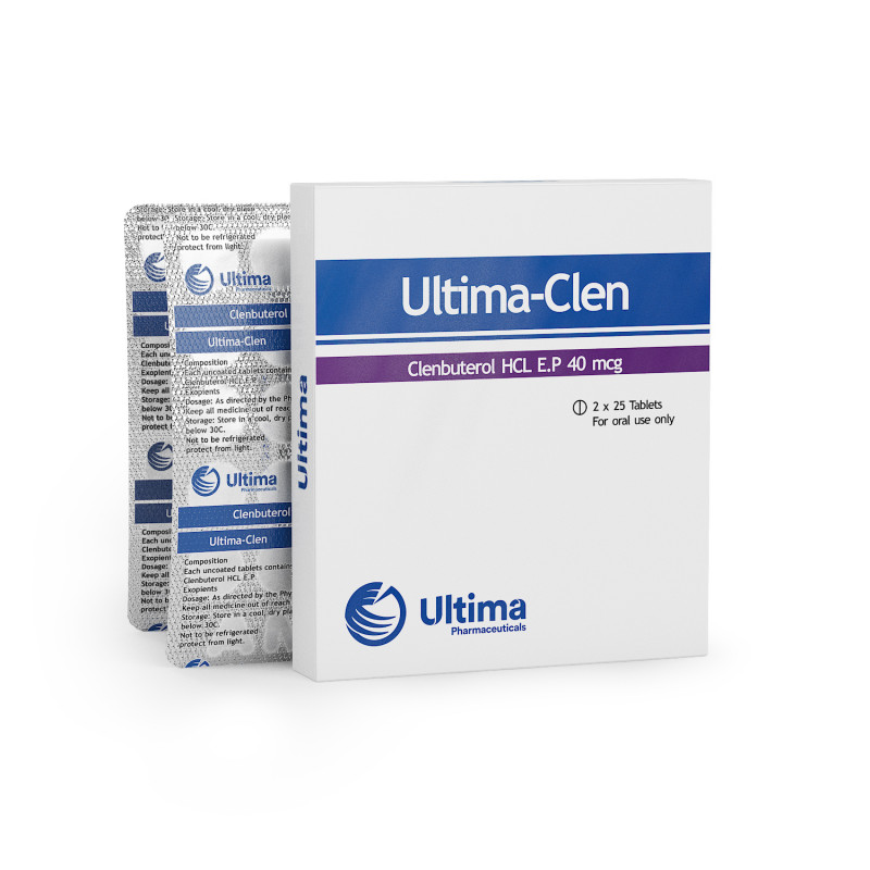 Ultima-Clen 40 Mcg 50 Tablets Ultima Pharma INT