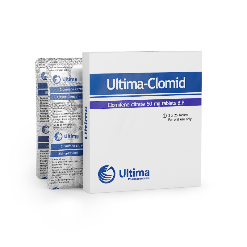 Ultima-Clomid 50 Mg 50 Tablets Ultima Pharma Int