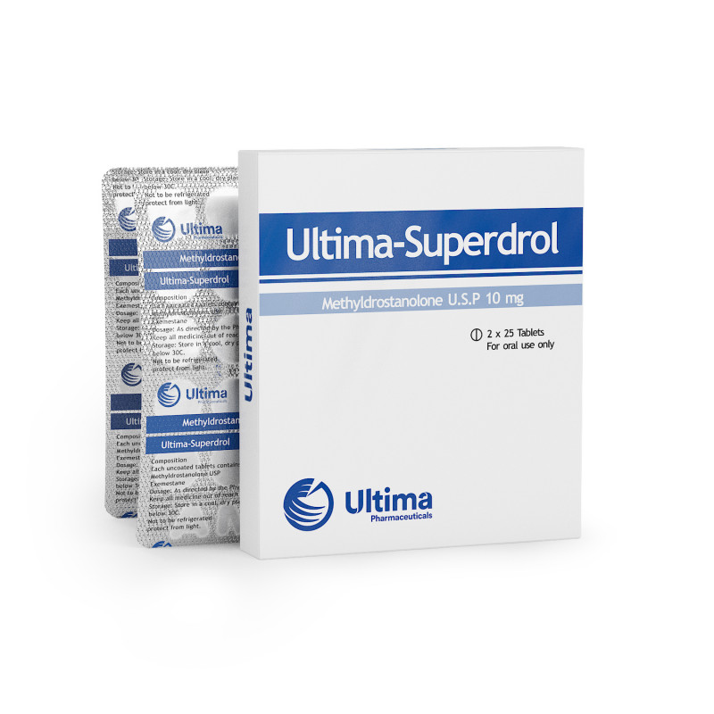 Ultima-Superdrol 10 Mg 50 Tablets Ultima Pharma INT