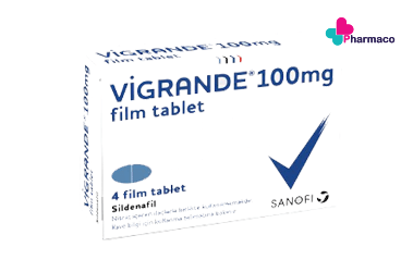 Vigrande 100mg 4 Tablets Zentiva